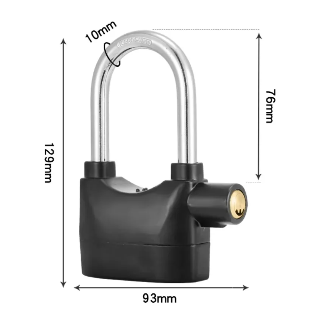 Kit Anti Robo: Gps Portatil Rastreador + Candado Alarma Para Motos